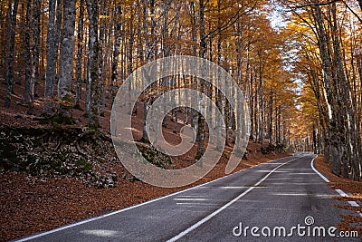 Forca d`Acero, Pescasseroli, Abruzzo, Italia Stock Photo