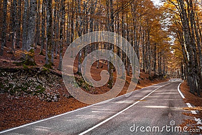 Forca d`Acero, Pescasseroli, Abruzzo, Italia Stock Photo