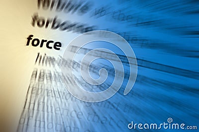 Force Stock Photo