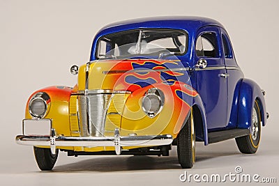 Ford 1940 Street Rod Stock Photo