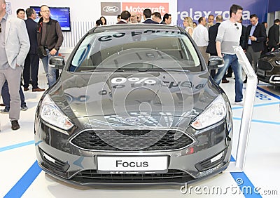 Ford at Belgrade Car Show Editorial Stock Photo