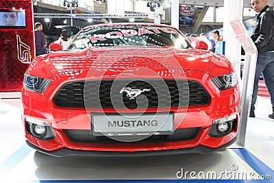 Ford at Belgrade Car Show Editorial Stock Photo