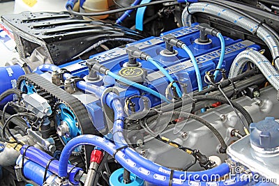 Ford Cosworth Engine Editorial Stock Photo