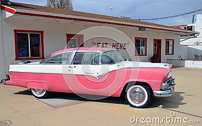 1955 Ford Crown Victoria Editorial Stock Photo