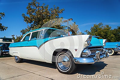 1955 Ford Fairlane classic car Editorial Stock Photo