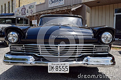 1957 Ford Fairlane. Editorial Stock Photo