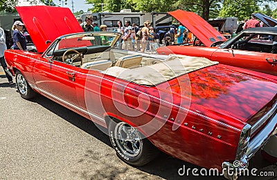 1967 Ford Fairlane Convertible Editorial Stock Photo