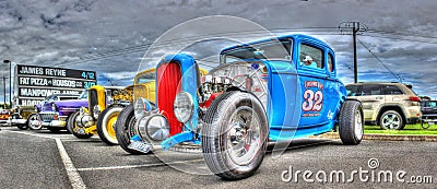 1932 Ford hot rod Editorial Stock Photo