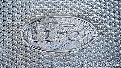 Ford Logo Editorial Stock Photo