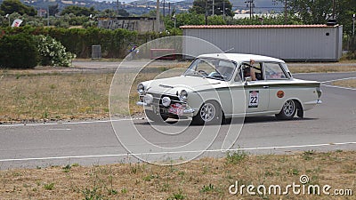 FORD LOTUS CORTINA MkI - 1965 Editorial Stock Photo