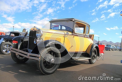 USA: Antique Car: Ford, Model A (1930) Editorial Stock Photo