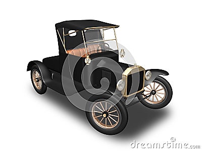 Ford Model T 1 Stock Photo