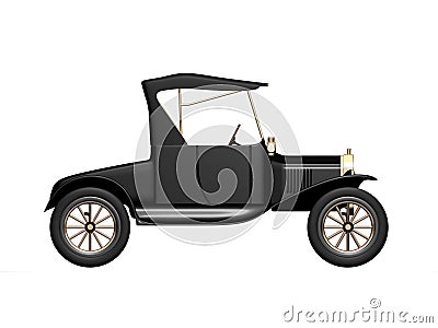 Ford Model T 4 Stock Photo