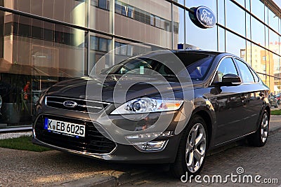 Ford Mondeo mk4 Editorial Stock Photo