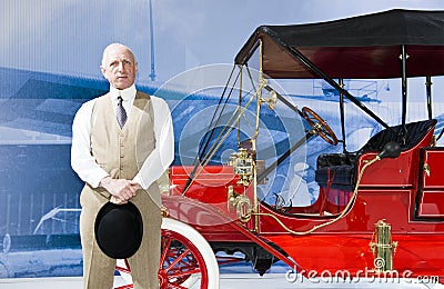 Ford Motor Company, Henry Ford Impersonator Editorial Stock Photo