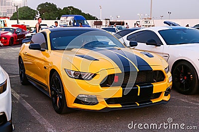 Ford Mustang Editorial Stock Photo