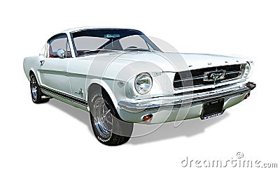 1965 Ford Mustang Fastback Editorial Stock Photo