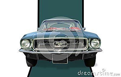 1965 Ford Mustang Fastback Editorial Stock Photo