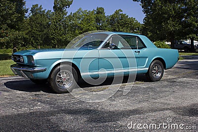 1966 Ford Mustang GT Coupe Stock Photo