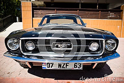 1967 Ford Mustang GT Editorial Stock Photo