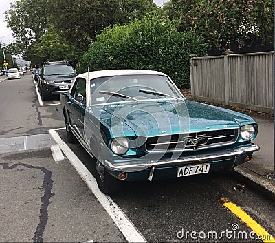 Ford Mustang 1965 Editorial Stock Photo