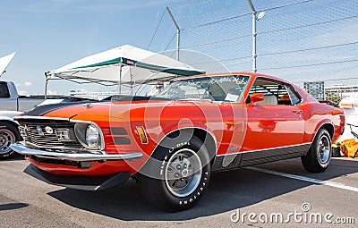 1970 Ford Mustang Mach 1 Editorial Stock Photo
