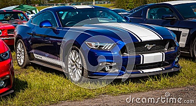 Ford Mustang muscle car Editorial Stock Photo