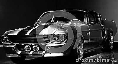 1967 Ford Mustang Shelby GT 500 Stock Photo