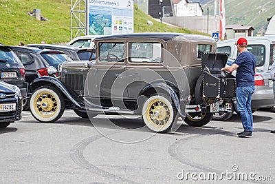 Ford Oldtimer anno 1930 Editorial Stock Photo