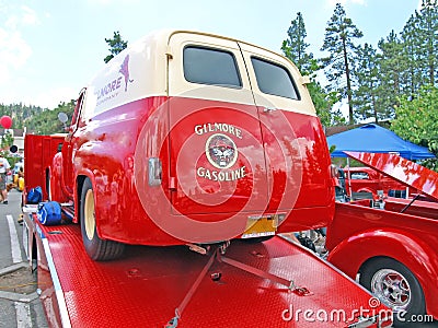 Ford Panel Truck Editorial Stock Photo