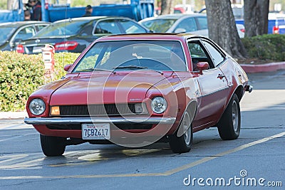 Ford Pinto on display Editorial Stock Photo