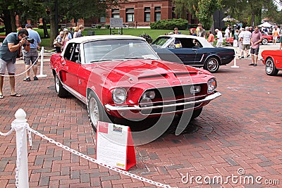 1968 Ford Shelby Convertible Editorial Stock Photo