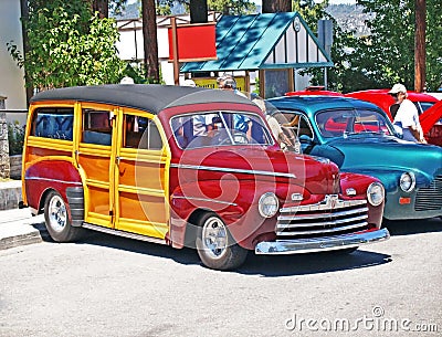 Ford Station Wagon Editorial Stock Photo