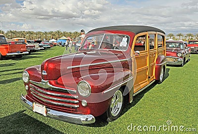 Ford Station Wagon Editorial Stock Photo