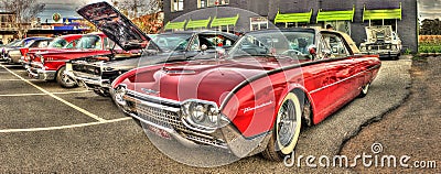 Ford Thunderbird Editorial Stock Photo