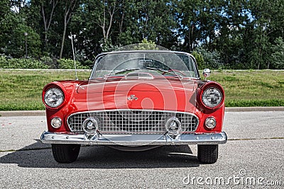 1955 Ford Thunderbird Editorial Stock Photo