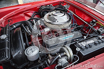 1955 Ford Thunderbird Editorial Stock Photo