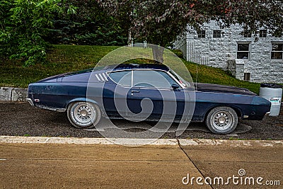 1969 Ford Torino Talladega 428 Coupe Editorial Stock Photo