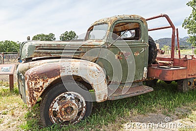 1947 Ford Truck: Workhorse of Yesteryears Editorial Stock Photo