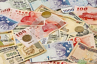 Foreign Currency Stock Photo