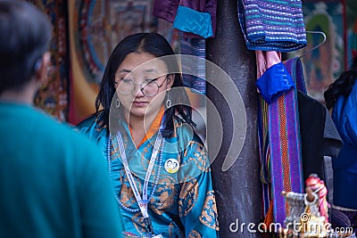 Foreign delegate participating at surajkund craft fair Editorial Stock Photo
