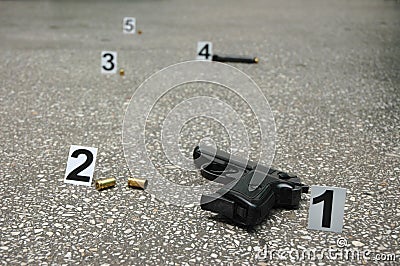 Forensic Science Stock Photo