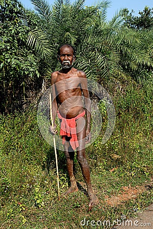 Forest People-Bastar Editorial Stock Photo