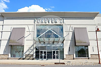 Forever 21 Clothing Store Editorial Stock Photo