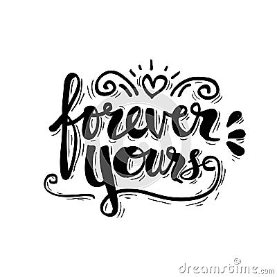 Forever Yours Stock Photo