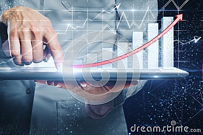 Forex and invest concept Stock Photo