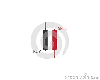 Forex market vector icon Vector Illustration