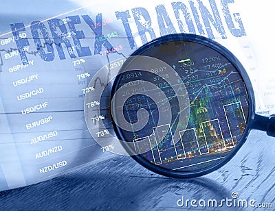 Forex Trading Concept Stock Photo