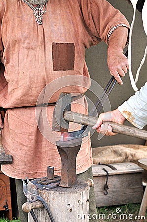 Forging Stock Photo