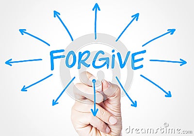 Forgive Stock Photo